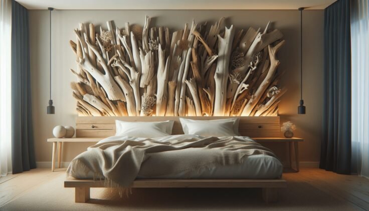 Driftwood Headboard Diy Driftwood Headboard Diy