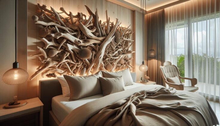 Driftwood Headboard Ideas Driftwood Headboard Ideas