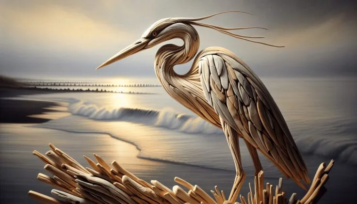 Driftwood Heron Driftwood Heron