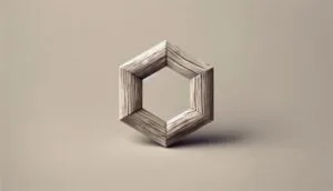 driftwood hexagon tile 1