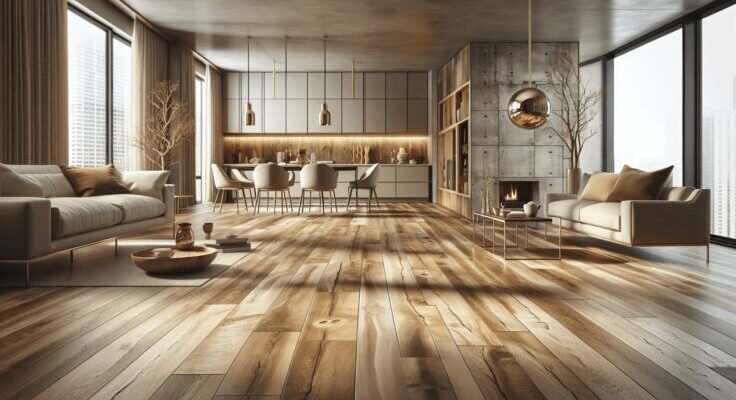 driftwood hickory vinyl plank 1