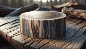 driftwood stain on hickory 1