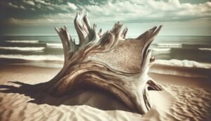 driftwood wedding guest book 1