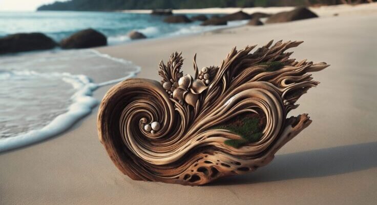 make your own driftwood