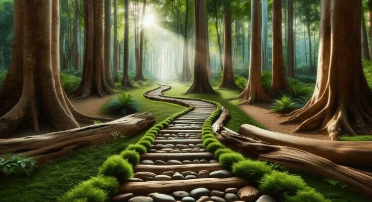 acnh driftwood path 1