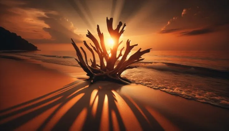 amber driftwood