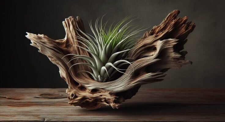 driftwood air plant