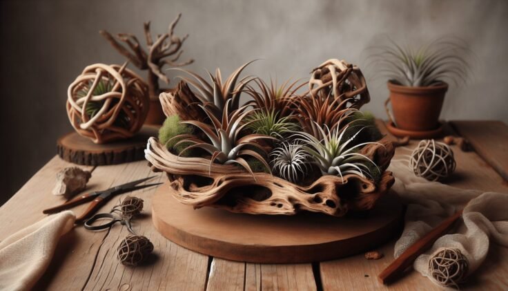 Driftwood Air Plant Diy Driftwood Air Plant Diy
