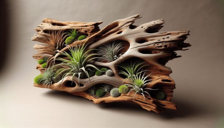Driftwood Air Plant Diy Driftwood Air Plant Diy