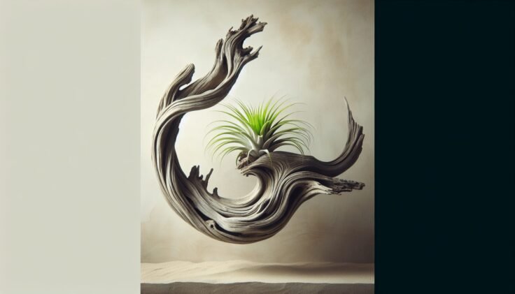 Driftwood Air Plant Hanger Driftwood Air Plant Hanger