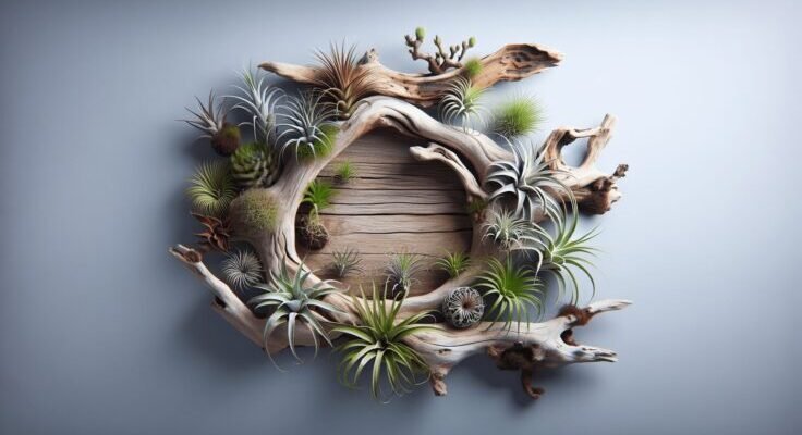 driftwood airplant wall 1