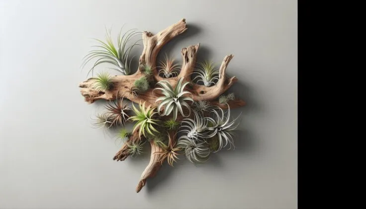 Driftwood Airplant Wall