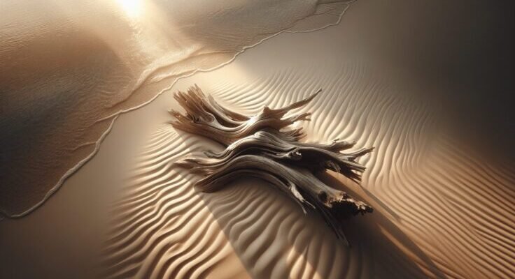 driftwood aisle decor