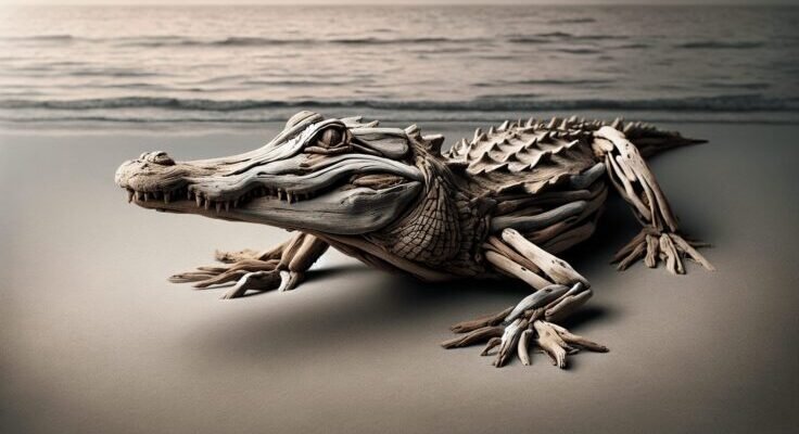 driftwood alligator