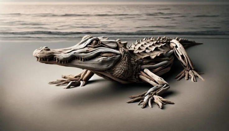 driftwood alligator
