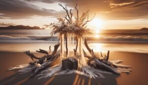 driftwood alter wedding