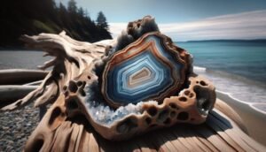 driftwood and agate