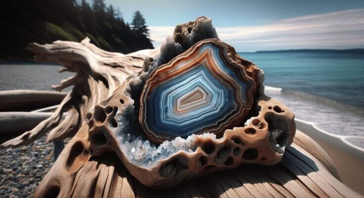 driftwood and agate