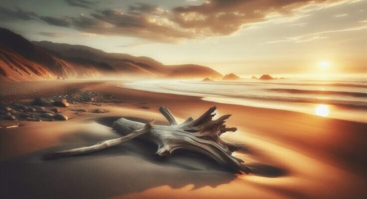 driftwood beach aesthetic