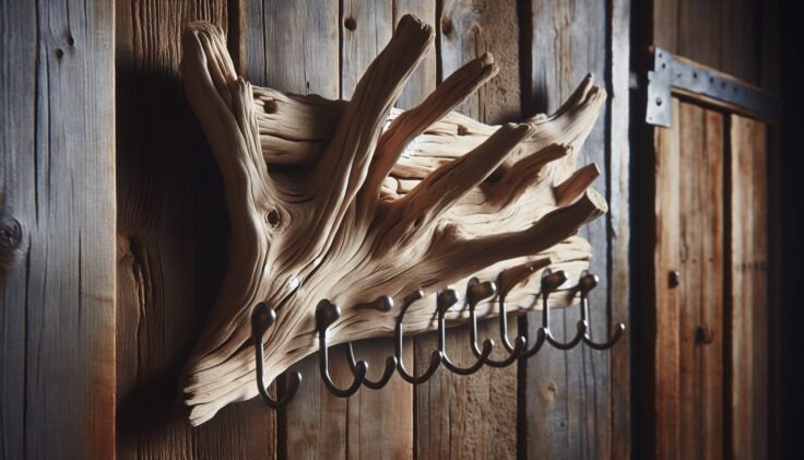 Driftwood Hook Rack Driftwood Hook Rack