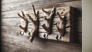 driftwood hook rack