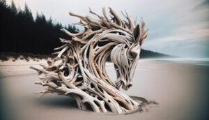 driftwood horse head 1