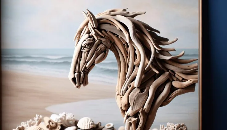 Driftwood Horse Head