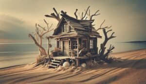 driftwood houses diy