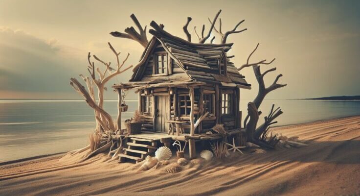 driftwood houses diy