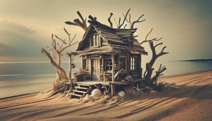 driftwood houses diy