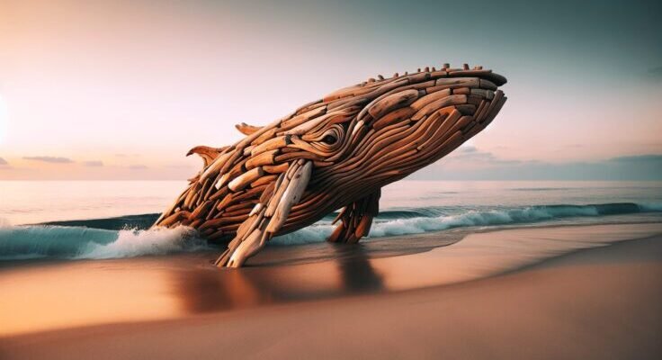 driftwood humpback whale 1