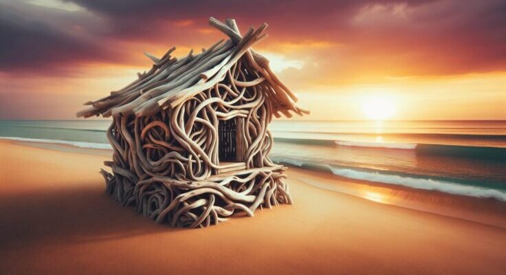 driftwood hut 1