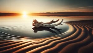 driftwood on alder