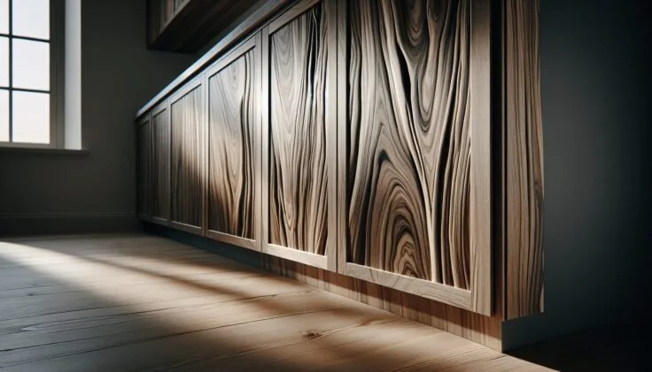 driftwood stain on hickory cabinets 1