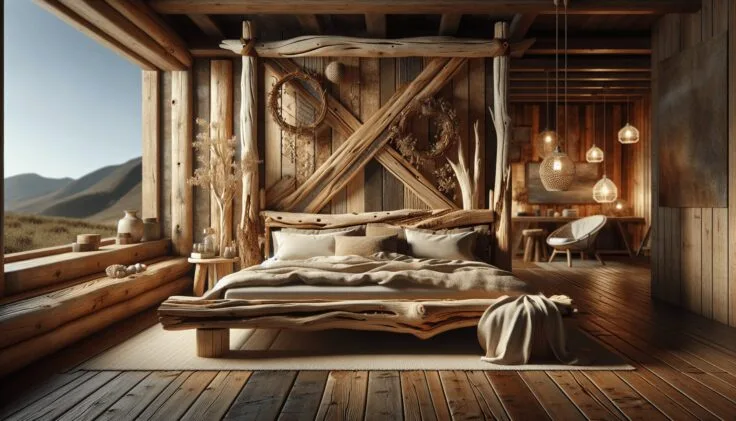 Highland Park Driftwood Bed Highland Park Driftwood Bed