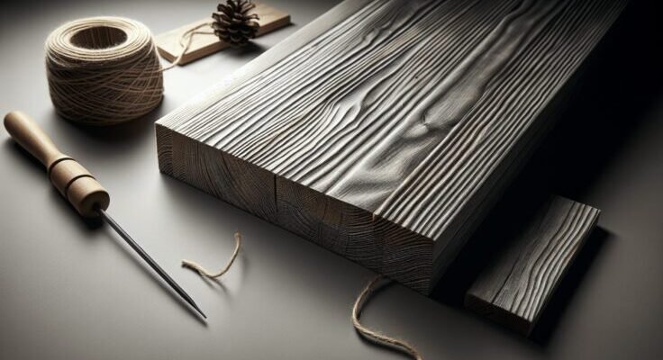 minwax driftwood stain on alder 1