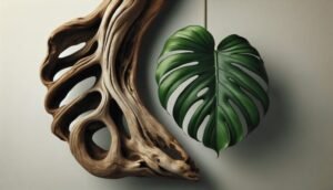 monstera adansonii driftwood 4