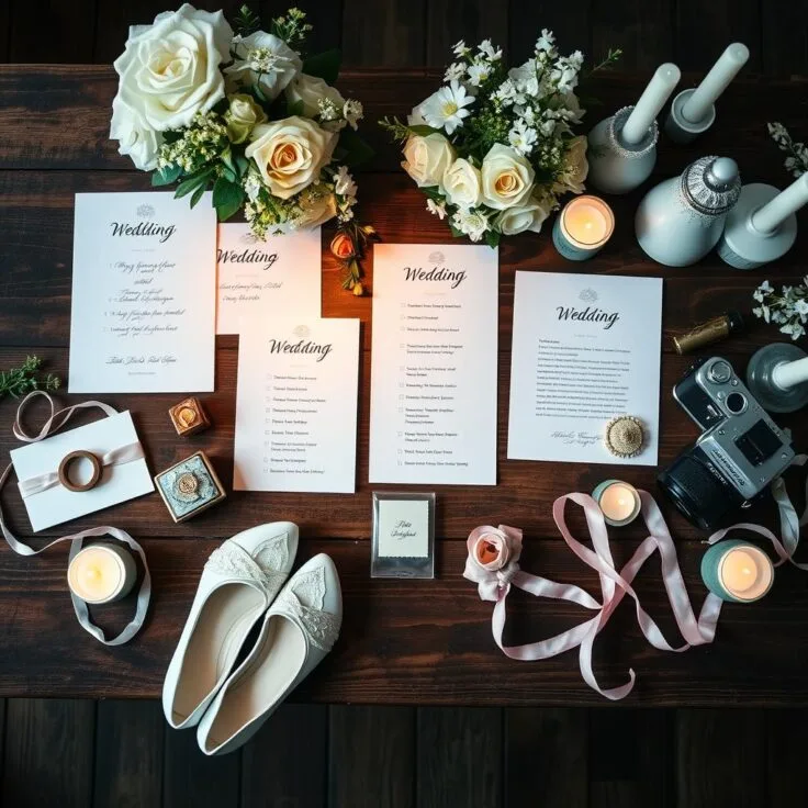 wedding items checklist