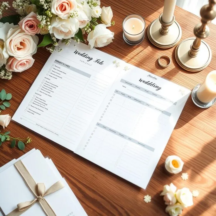 wedding planner checklist printable