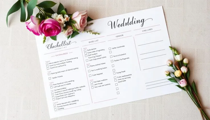 wedding preparation checklist