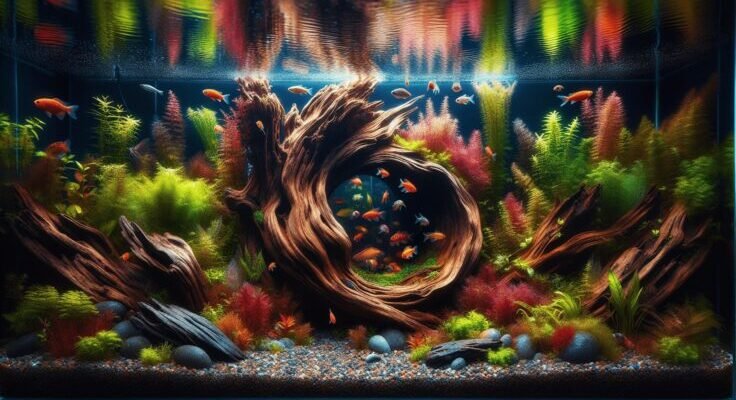 driftwood aquarium design