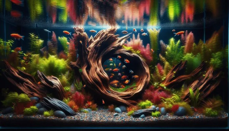 driftwood aquarium design