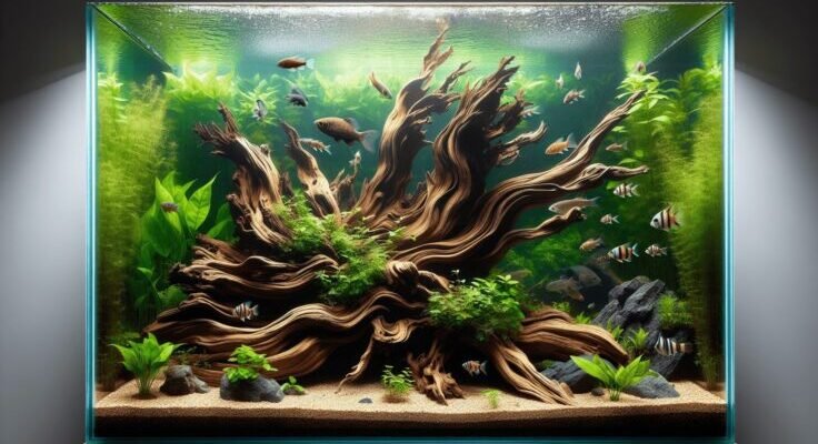 driftwood aquarium fish tanks