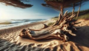 driftwood at beach 1
