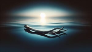 driftwood at sea 1