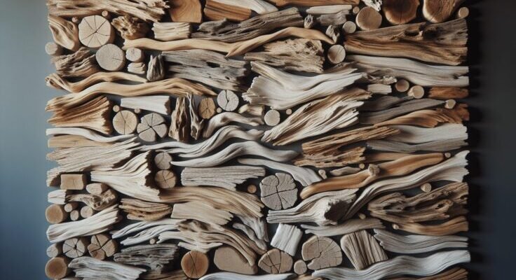 driftwood backsplash