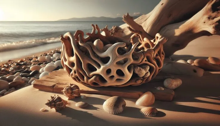 driftwood basket 1