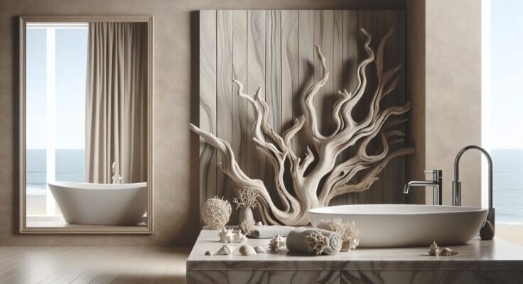driftwood bathroom ideas