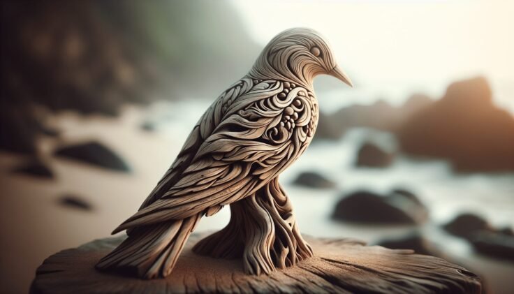 Driftwood Bird Art Driftwood Bird Art