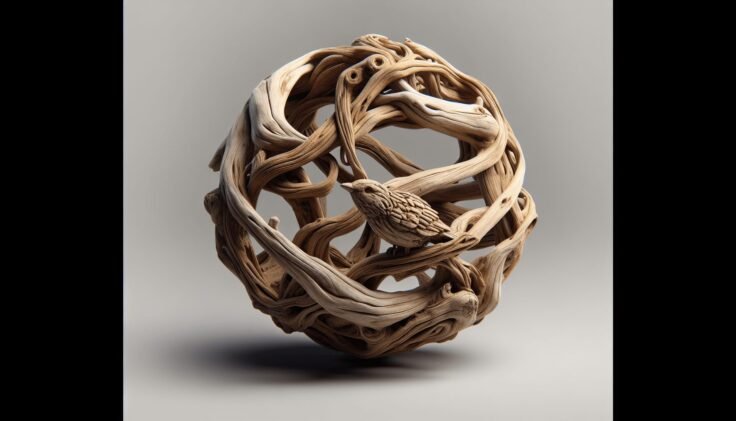 Driftwood Bird Perch Driftwood Bird Perch